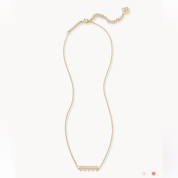 Kendra Scott Anissa Necklace, Gold Plated - Picture 2 of 5